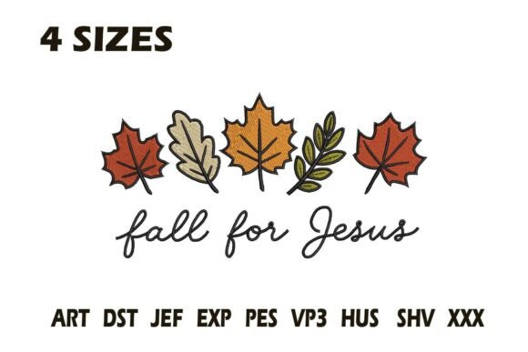 Fall for Jesus Embroidery Design Review
