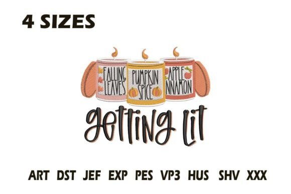 Getting Lit Fall Embroidery Review