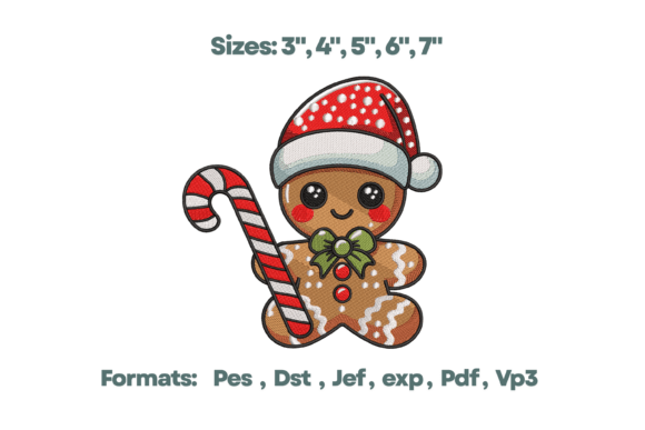 Gingerbread Boy Embroidery Review