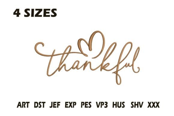 Thankful Heart Embroidery Design Review