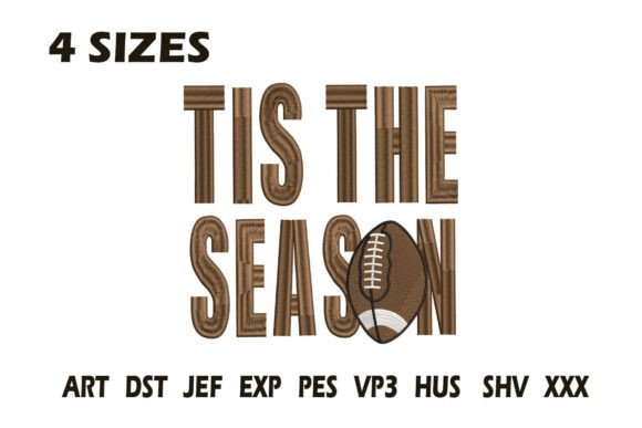 Tis the Season Football Embroidery Review