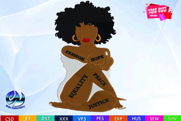 Woman Machine Embroidery Design Review